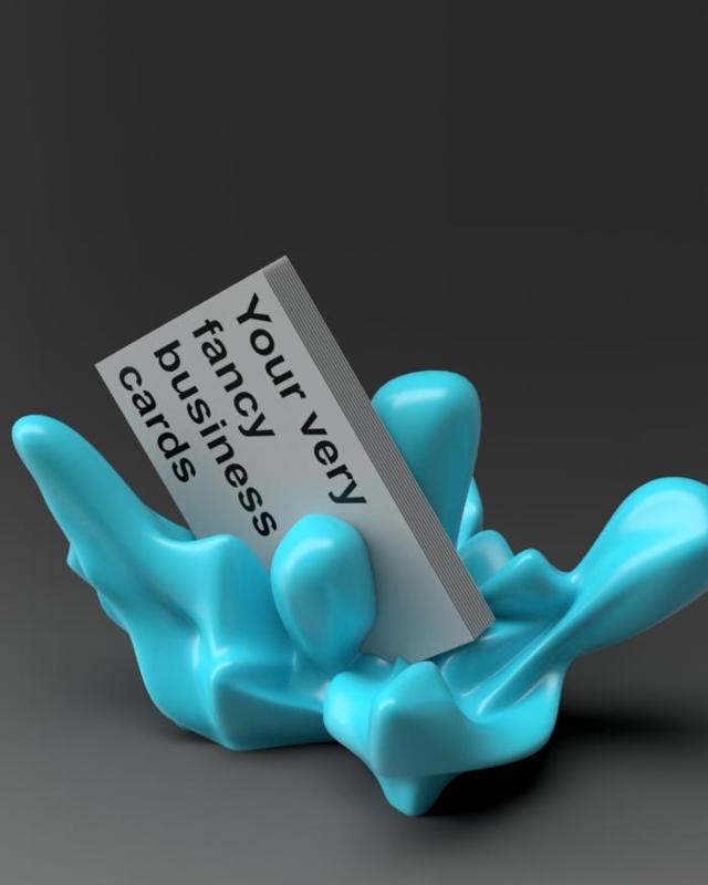 Splash Business Card Holder