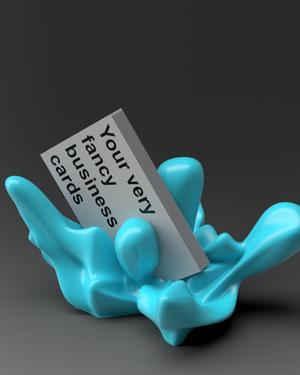 Splash Business Card Holder