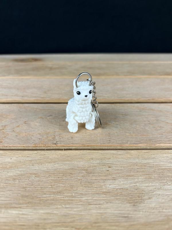 Alpaca Keychain