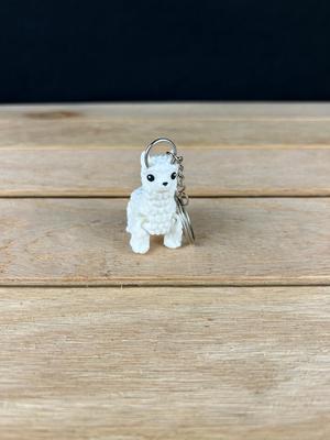 Alpaca Keychain