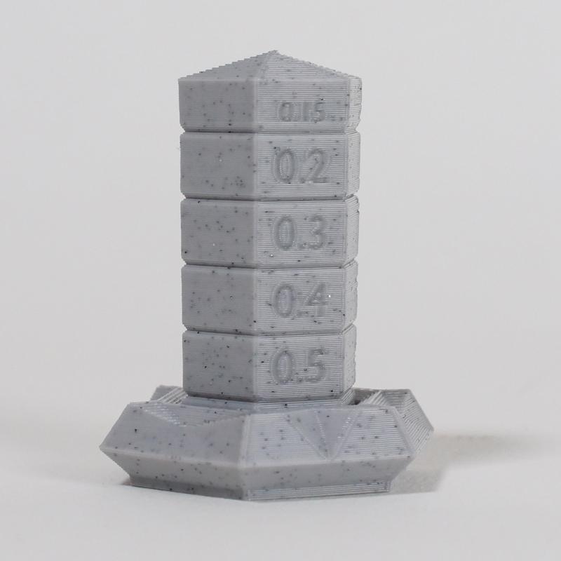 Crystal Clearance Tower & Tolerance Card