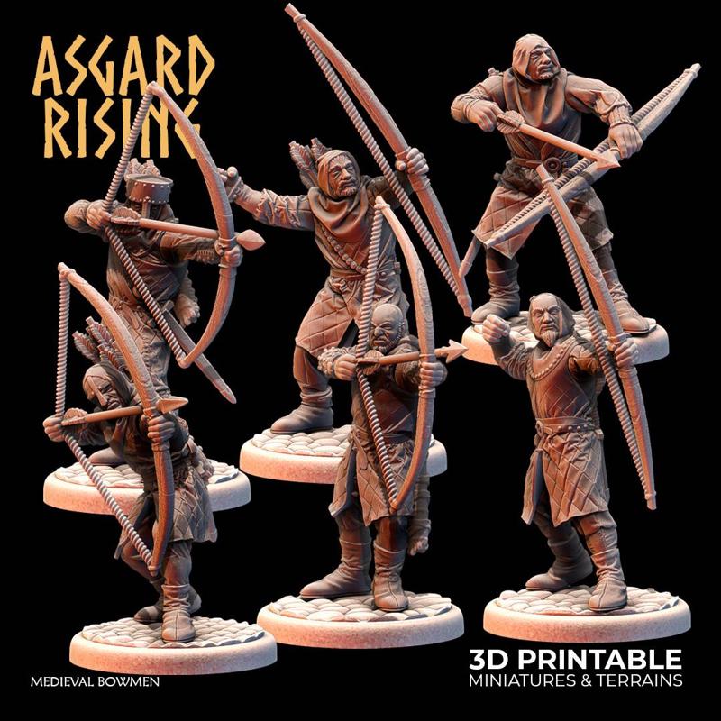 MEDIEVAL: Medieval Bowmen /Modular/ /Pre-supported/