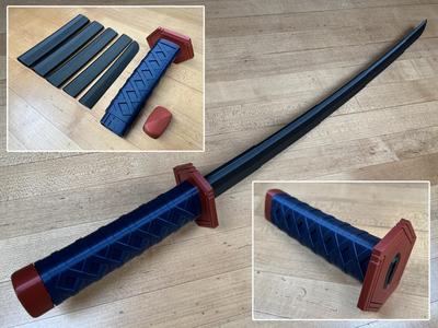  Giyu's Collapsing Katana