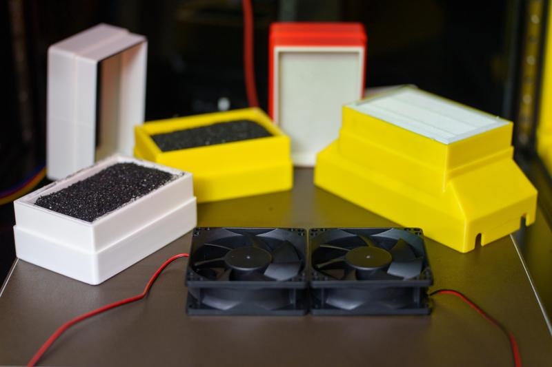 Layercake High Capacity Carbon / HEPA Filter for Large 3D Printers and other Enclosures