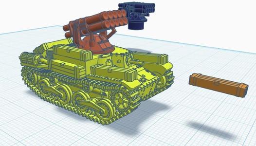 artillery ha-go/ha-go rocket launcher 
