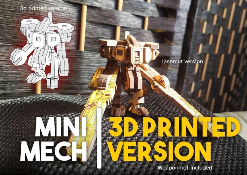 Mini Mech - kit card