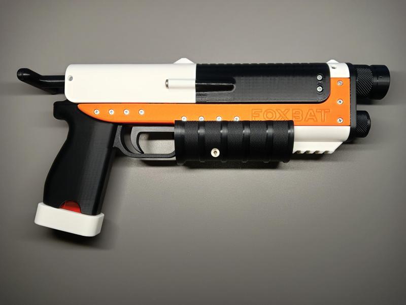 Ergonomic Grip + Mag Bumper - Angled Talon - FOXBAT