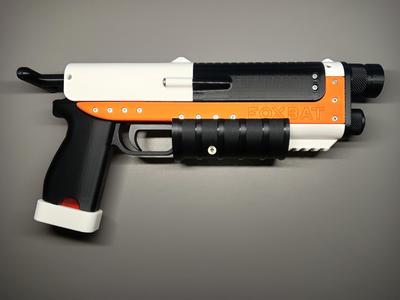 Ergonomic Grip + Mag Bumper - Angled Talon - FOXBAT