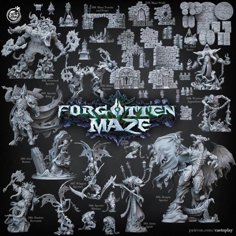 Forgotten Maze (Bundle) (Pre-Supported)