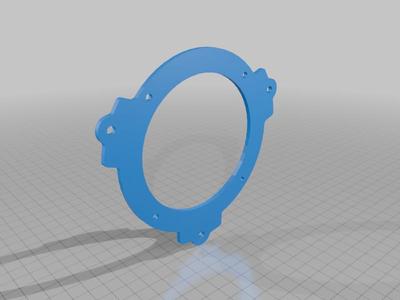 subaru rear door speaker adapter