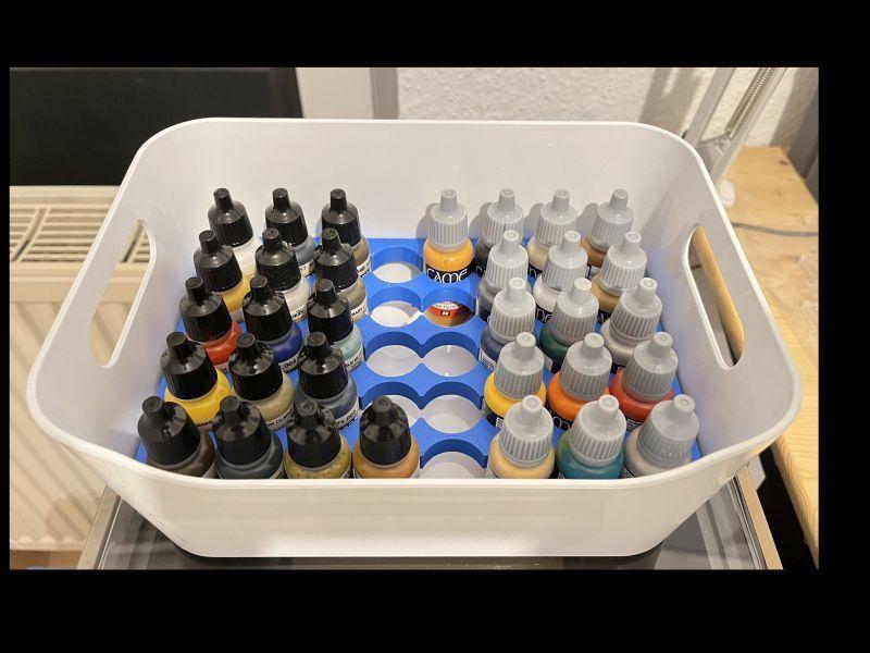 Vallejo Colour tray IKEA UPPDATERA