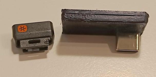 Logitech unifying receiver USB-C mode housing