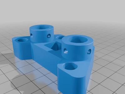 FLSUN QQ-S Pro 12mm rod base remix