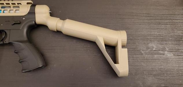 Airsoft Drop stock for G&G CM16