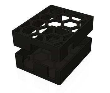 Case Arduino Uno + Shield L293D v1
