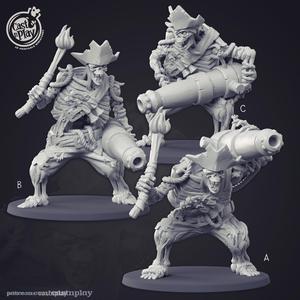 Deadly Cannon Skeleton (Pre-Supported)