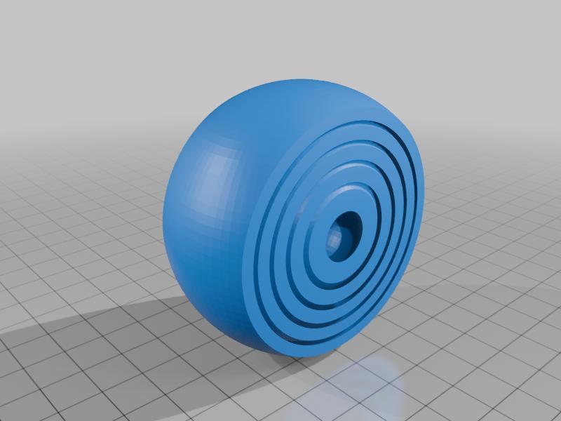 Anti-stress toy made of spheres