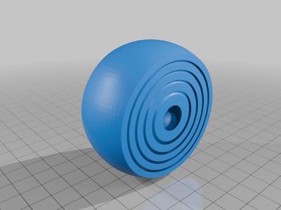 Anti-stress toy made of spheres
