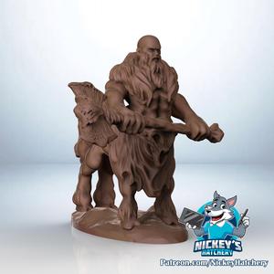 Centaur with Two Handed Axe