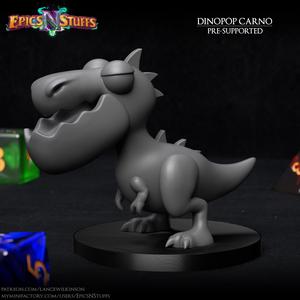 Dinopop - T-rex miniature - Pre-Supported