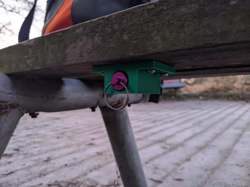 Geocache Pill Box Keychain Holder