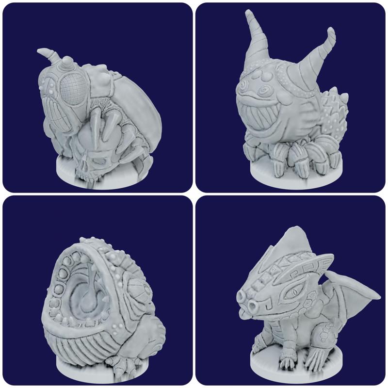 Monster babies - Creatures of the night - Labyrinth competition