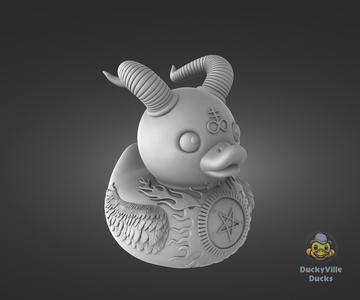 Beelzequack - the Satanic Duck - DuckVille Ducks