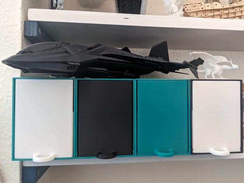 Stackable Trading Card Drawer with Dividers (v2 released!)