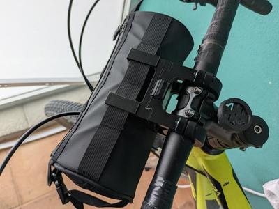 Soporte bicicleta bolsa / Bag support for bike