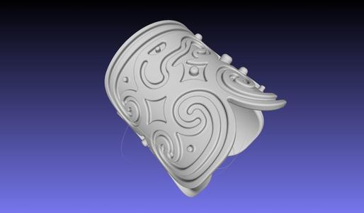 How To Train Your Dragon Patterned Wedding Bracelet
