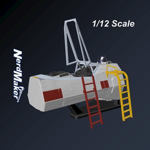 Model-X Cockpit Diorama 1/12