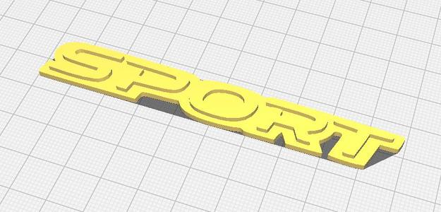 Subaru Forester Sport Emblem