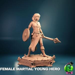 Female Martial Young Hero