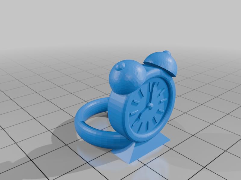 Alarm clock woggle