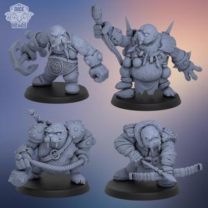Walrus Guild (40mm) (Pre-supported)