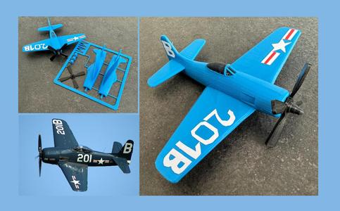 F8F Bearcat kit card