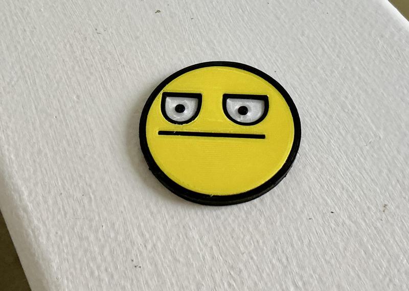 Unamused emoji