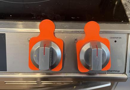 Oven Knob Lockout