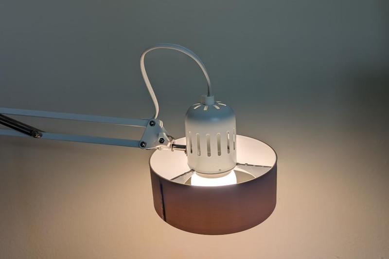 [PythonSCAD] Ikea Tertial Lamp: open top shade