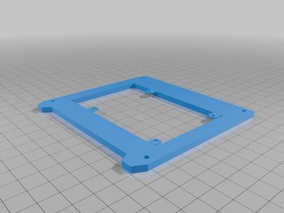 Raspberry Pi 4 case side plate