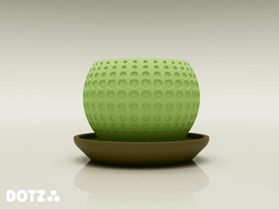 Planter and plate