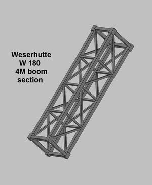 Weserhutte W 180 -  4 M boom.stl
