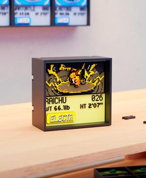 #026 Raichu - Pixel Voxel Art Frame (No support, 3MF included)