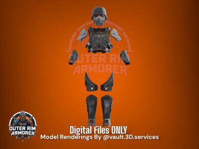 AF-91 Field Chemist Armor Helmet from Helldivers 2 - Digital STL File Only