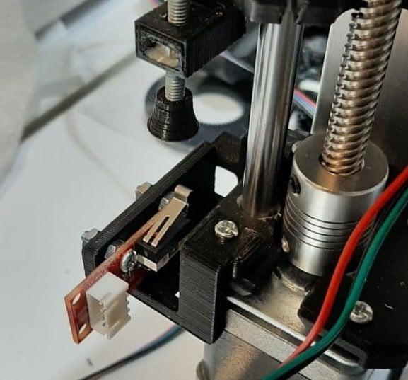 Prusa Z axis endstop holder