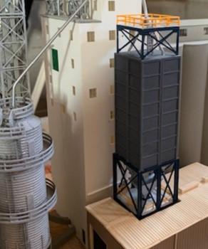 N Scale - Upper Tower for Loadout Bins