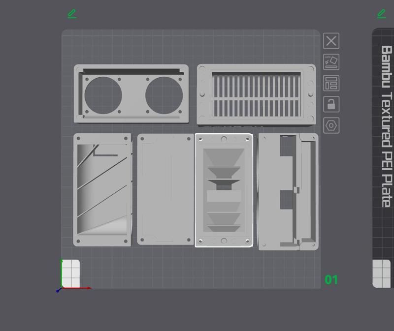 BENTO BOX QUAD FAN