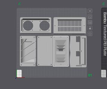 BENTO BOX QUAD FAN