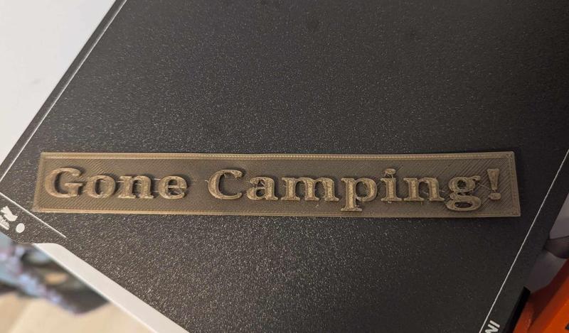 Gone Camping! logo
