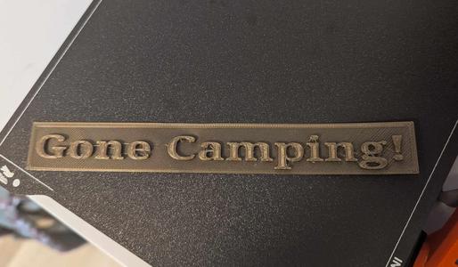 Gone Camping! logo
